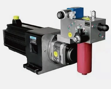 SPS main servo motor and hydraulic pump from the product catalogue