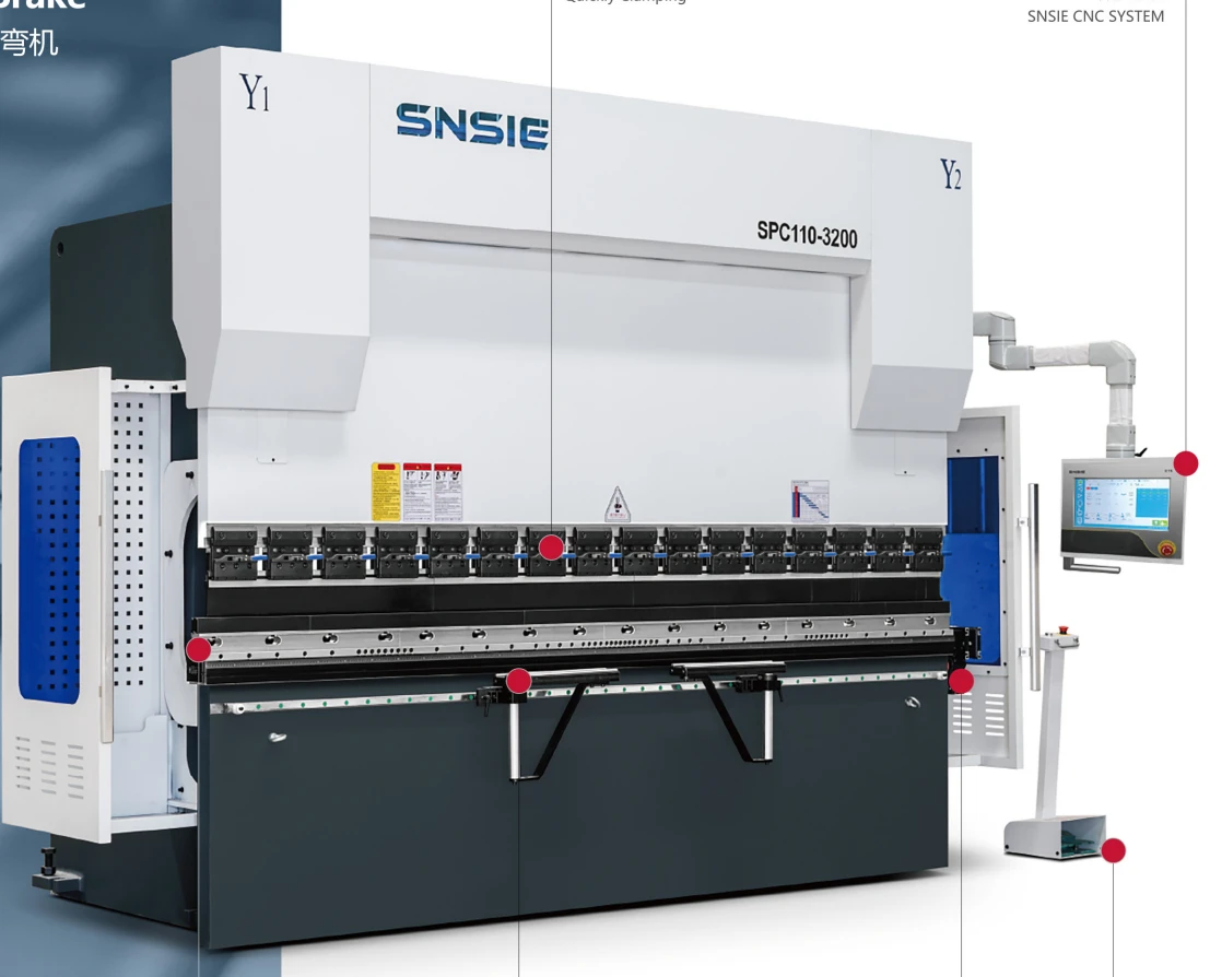 SNSIE SPC press brake from the product catalogue